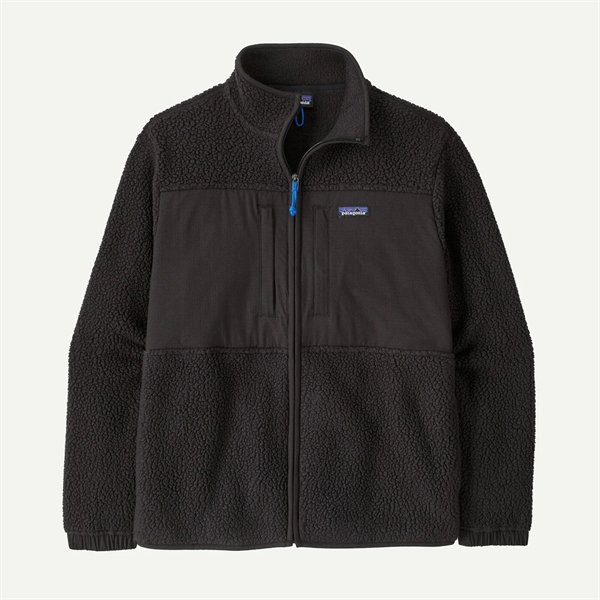 Patagonia Mens Retro Pile Patch Jacket - Black